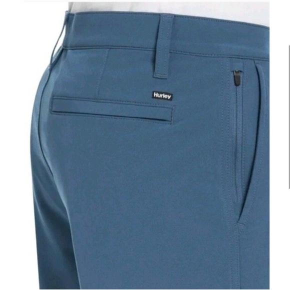 Hurley Men's Hybrid Walkshort Short Blue Size 38 New - Picture 5 of 15